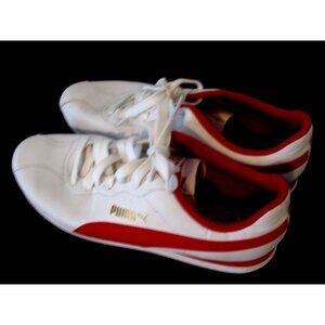 PUMA Red And White Men's Sneakers Size 10